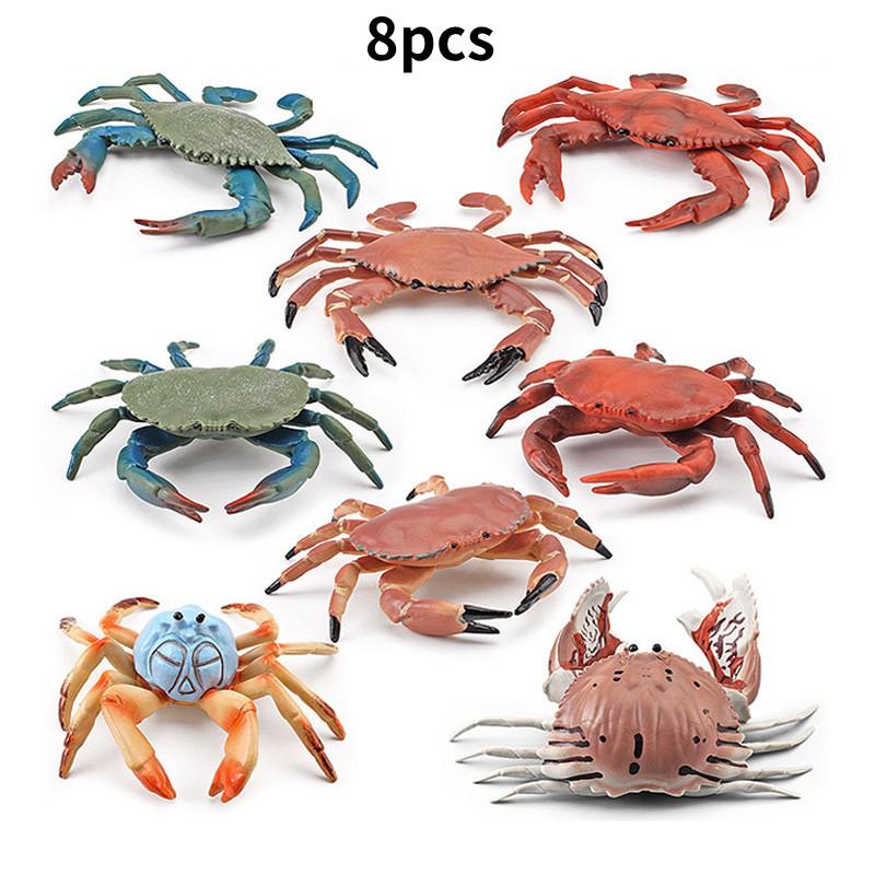 High Quality Imitation Crab Figures Unique Designs For Collectors And Coastal Decor Enthusiasts