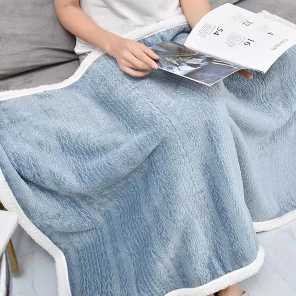 Double Layer Poncho Blanket No Sleeves Easy On Off Drape and Go Shawl Gift for Women Who Have Everything Gifts for Grandma Mom