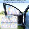 Автомобильные шторки, магнитные автомобильные солнцезащитные шторки для защиты от ультрафиолета и конфиденциальности