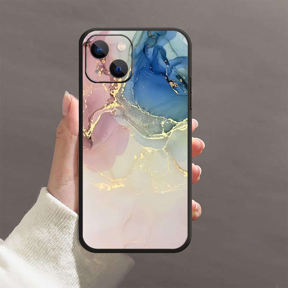 Эстетический чехол для телефона с мраморным узором для iPhone Samsung Galaxy Redmi Xiaomi Oppo OnePlus Note SA 7 8 9 10 11 12 13 14 20 21 22 23 53 54 Pro Ultra