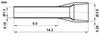Cable Sleeve Tul-1/8/Din-R*P100