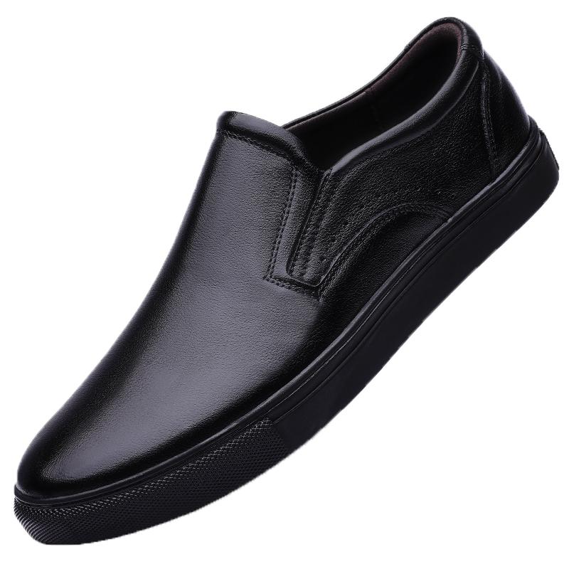 Минималистичная кожаная повседневная обувь в британском стиле для мужчин, на шнуровке, с перфорацией, мужские спортивные оксфорды для деловых собеседований