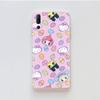 Прозрачный чехол для Samsung A04 A14 A23 M33 M53 Realme 10 9 C35 C55 VIVO X80 Infinix Hot 30 Note 11 Tecno Spark 8P Pro L-14 Sanrio Mix