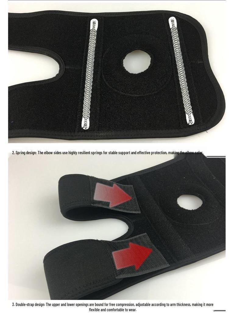 Регулируемый налокотник Xukang для баскетбола, тенниса, бадминтона и велоспорта