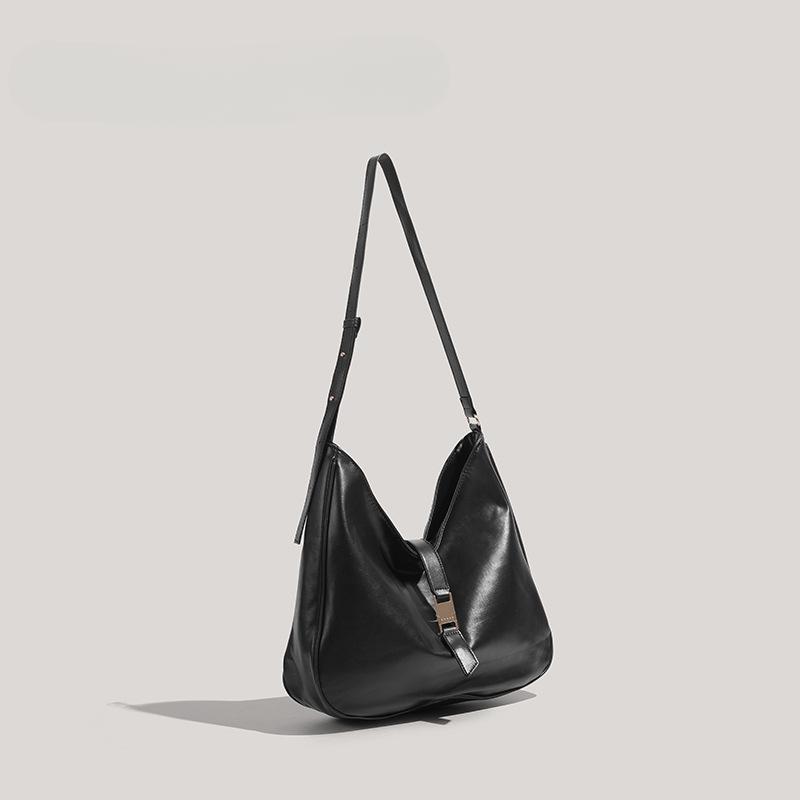 Сумка-тоут Черная сумка через плечо Высококачественная сумка через плечо Модная женская сумка для поездок на работу