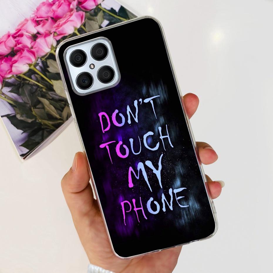 Модный чехол с классным рисунком для Honor X8 TFY-LX1 TFY-LX2 TFY-LX3 Мягкая силиконовая TPU задняя крышка для чехлов телефона HonorX8 X 8 4G