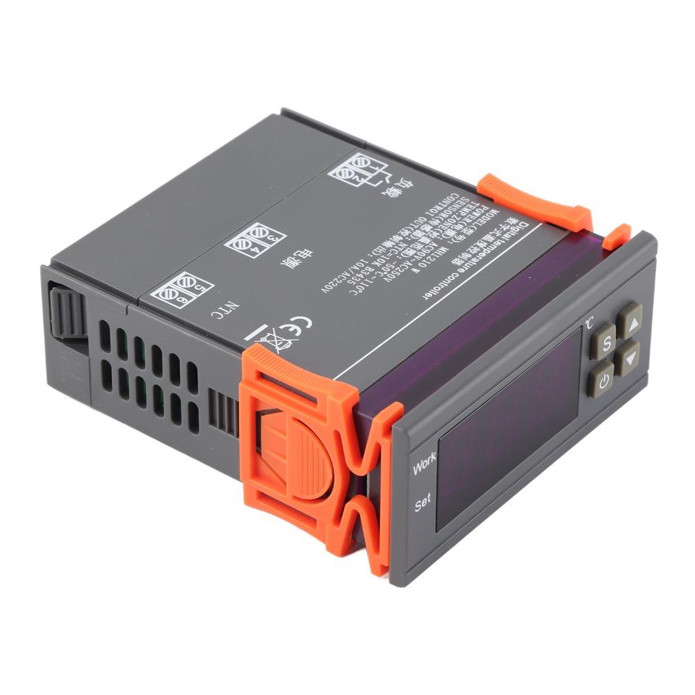 AC 90V~250V Digital Temperature Controller MH1210W Digital Thermostat Temperature Calibration