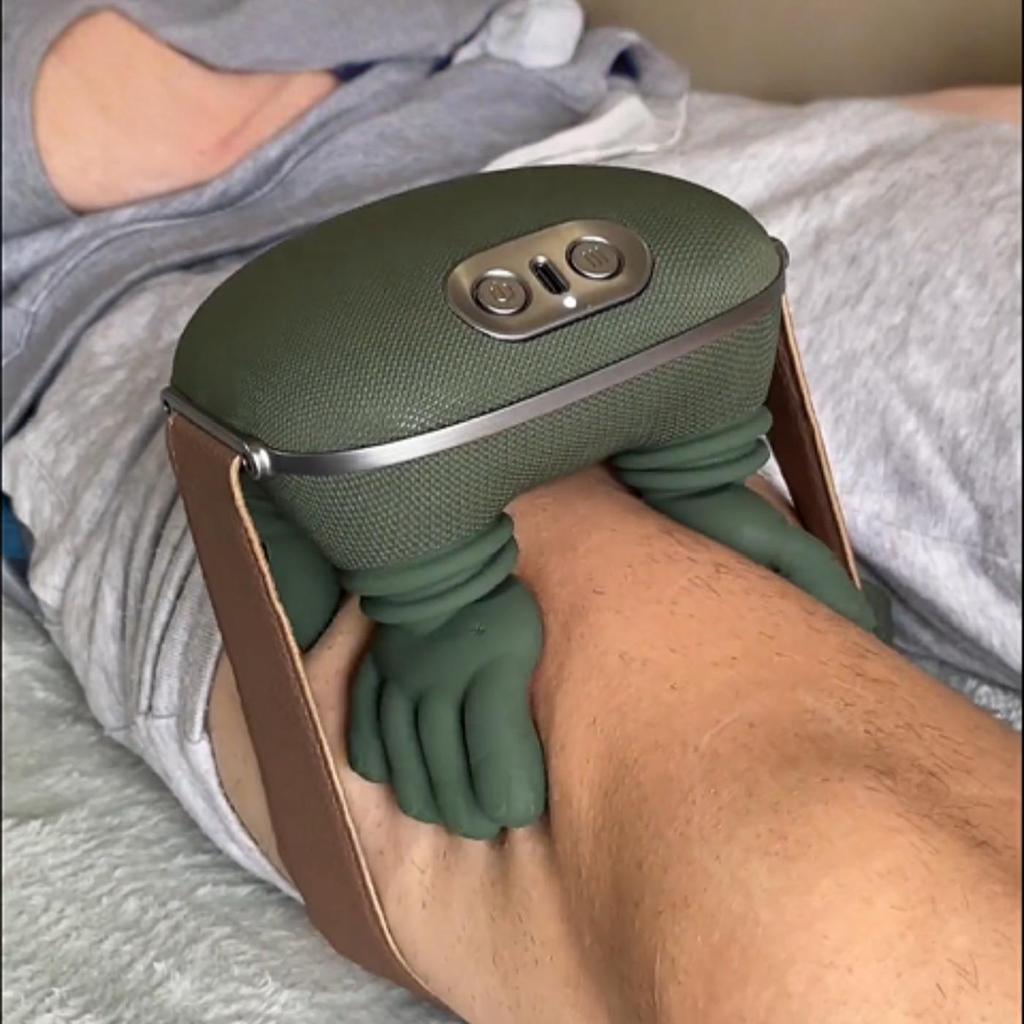 Palm Massager: Портативный 5-пальцевый массажер для плеч и шеи для дома и офиса