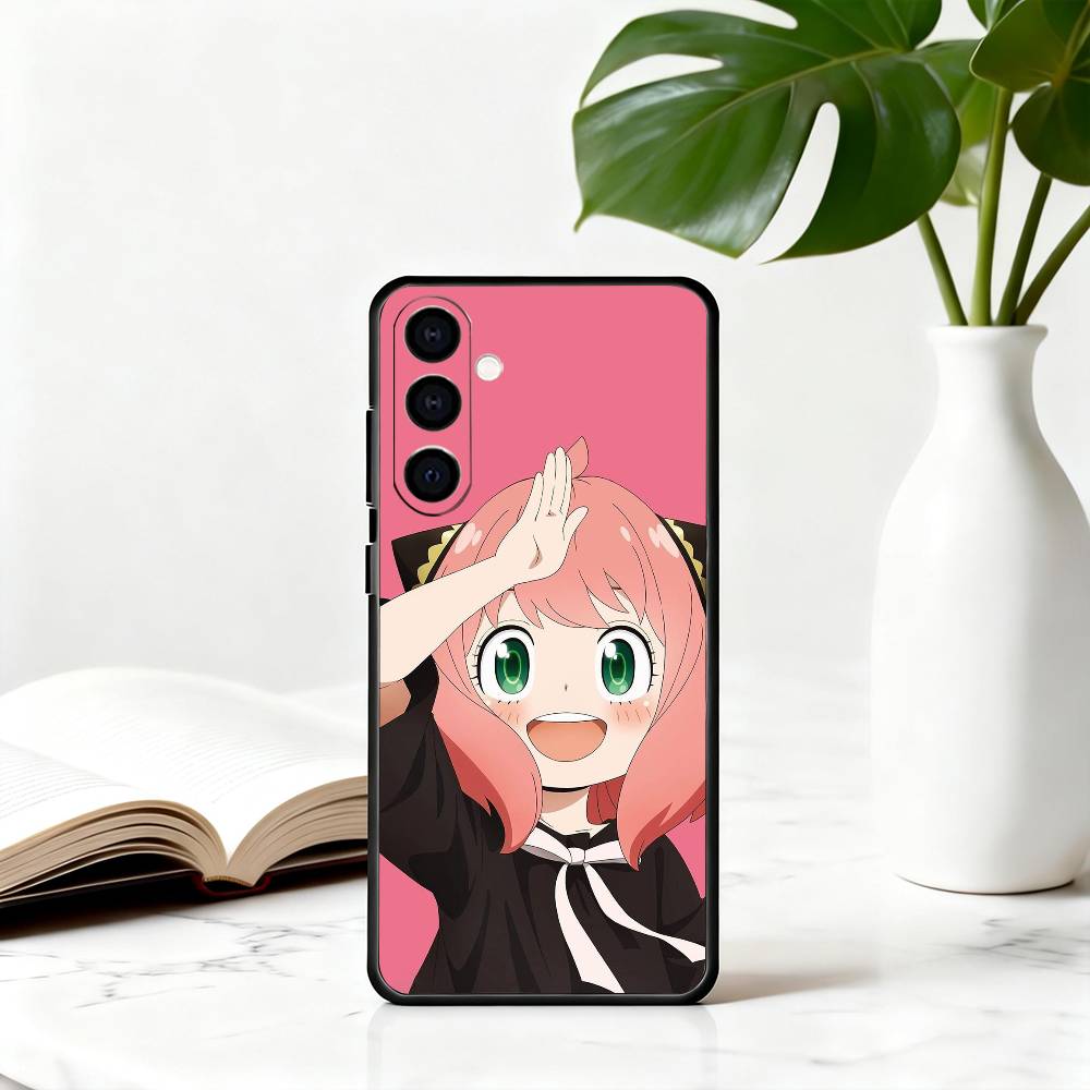 Handsome cute SpyxF-Family-es Phone Case For Samsung Galaxy A73,A72,A71,A70,A53,A52,A51,Others Soft Black Cover