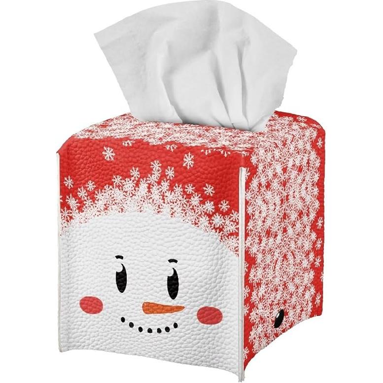 Pumpkin Tissue Box Holder, Home Decor Tissue Napkin Box Covers Farmhouse Decor Holder Paper Organizer for Table,Dresser,Countertop Fall Thanksgiving