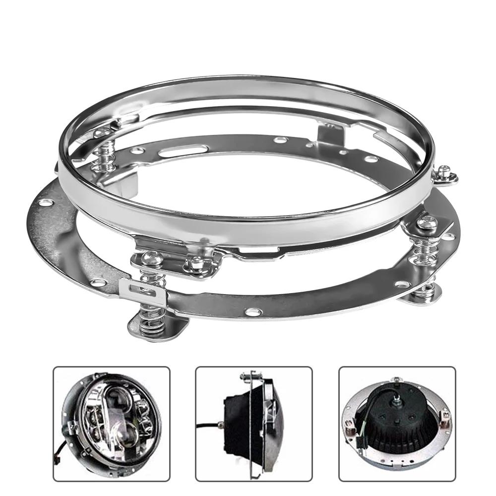 For 7'' Headlamp Mount Lamp Holder for Wrangler JK TJ Motorcycles 1PC/2PCS Mounting Bracket for 7 inch LED Headlight Ring