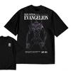 2026 Графическая футболка Evangelion Хлопковая рубашка Унисекс Y2k Одежда с аниме Для мужчин Короткий рукав Круглый вырез Мода Продажа Популярная