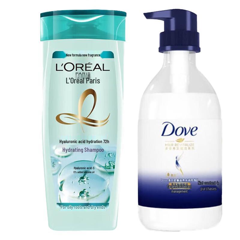 DOVE Набор: Гель для душа и Шампунь L'Oréal