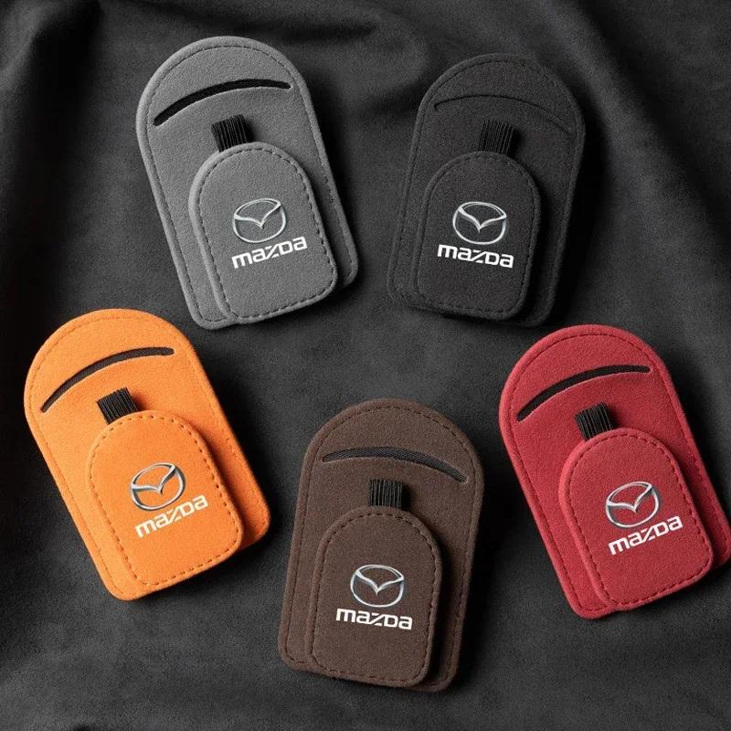 2025 Горячий Автомобильный Козырек Многофункциональная Сумка для Хранения Зажим для Очков для Mazda 3 6 RX8 RX7 Axela Atenza MX5 CX9 CX3 CX5 CX7 323 626