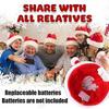 Sherum Jollydance,Singing and Dancing Christmas Santa Hats,Funny Musical-Playing