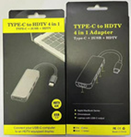 Многофункциональная док-станция 8-в-1 Type-C с Ethernet, USB, кардридером, HDMI