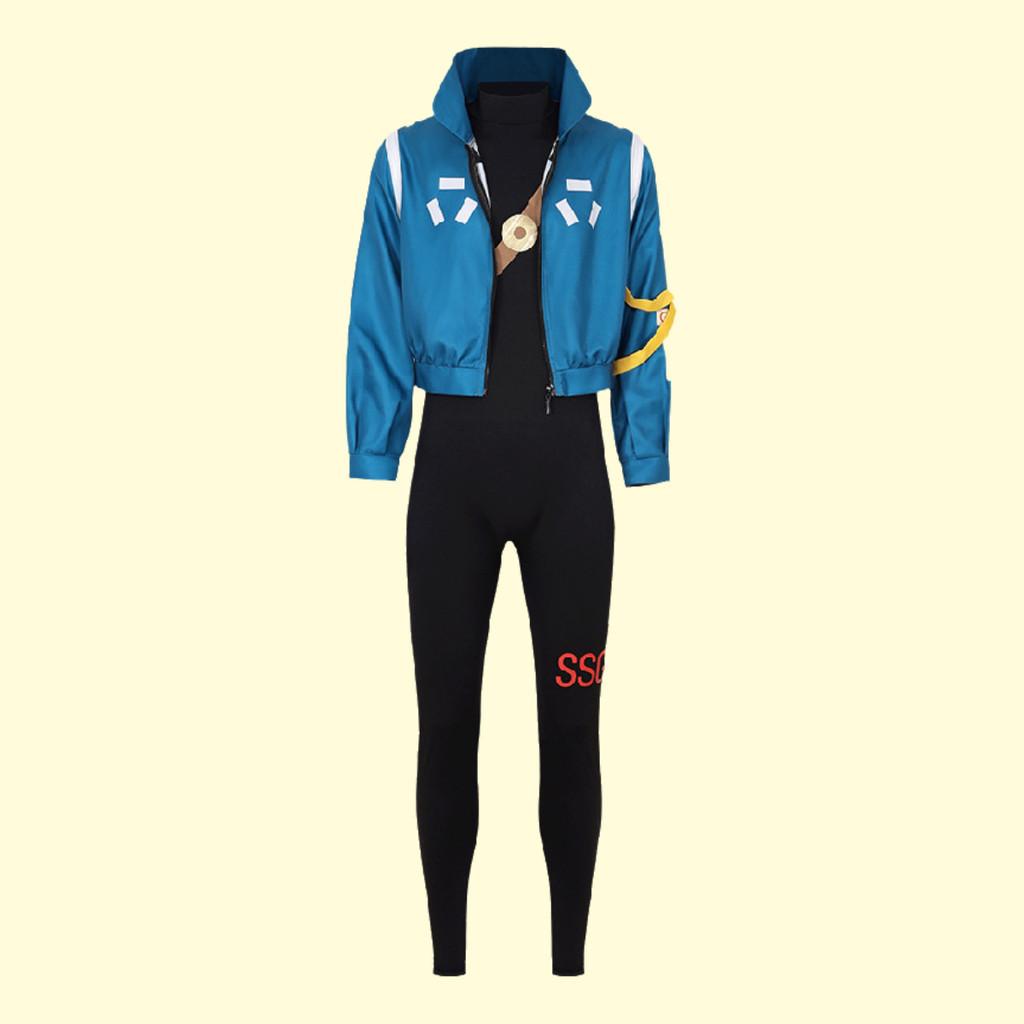 Костюм для косплея Пиратского Короля из One Piece, куртка Луффи, аниме-наряд, одежда для ролевых игр