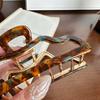 Chic Style Geometric Hair Claw Clip For Effortless Elegance In Trendy Shades