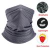 Летний вело-рыболовный шарф-труба UPF50+ Охлаждающий бафф для шеи Дышащая бандана Защита лица