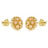 [R2059] - 'Sissi' Gold Plated White Gold Earrings - 10 Mm