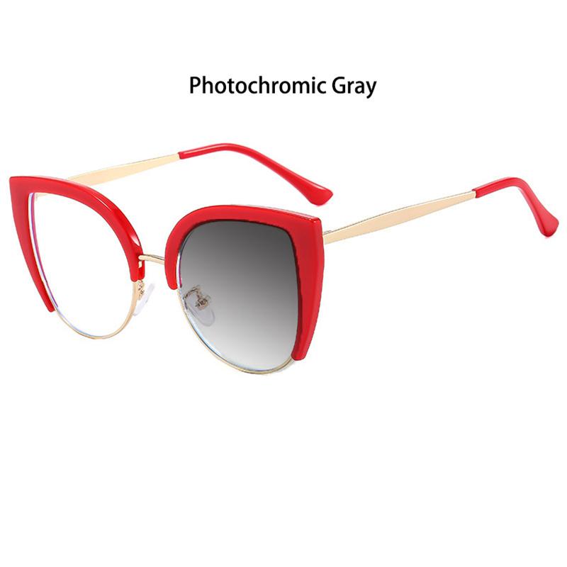 Женские очки «кошачий глаз» Оправы класса люкс Оптические очки очень большого размера Модные рецептурные очки Защита от синего света компьютера