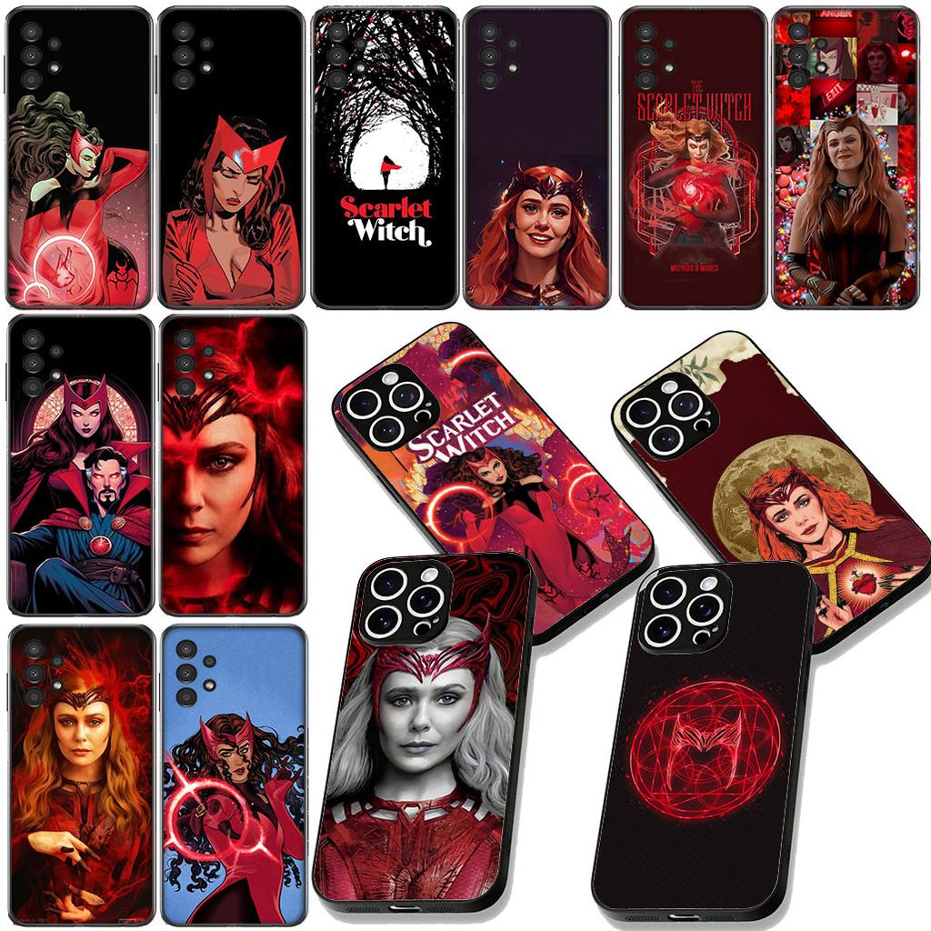 Scarlet Witch Marvel Wallpaper Phone Case for Xiaomi Redmi 15C 15 A5 4G 5G 9A 9C NFC 9T Note 9 8 8T Cover Casing