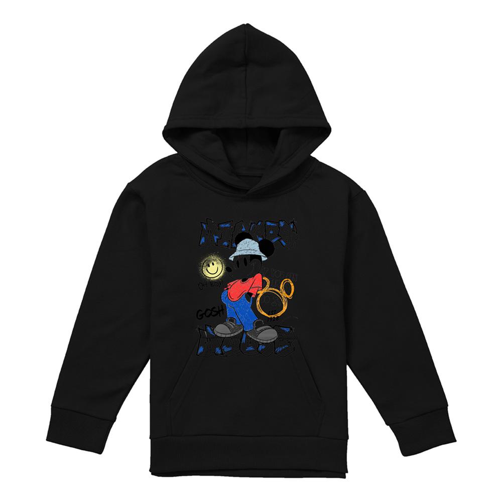 Disney Childrens/Kids Street Style Mickey Mouse Hoodie