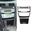 3 шт. Накладка на центральную консоль салона из углеродного волокна для Toyota Camry 2007-2011