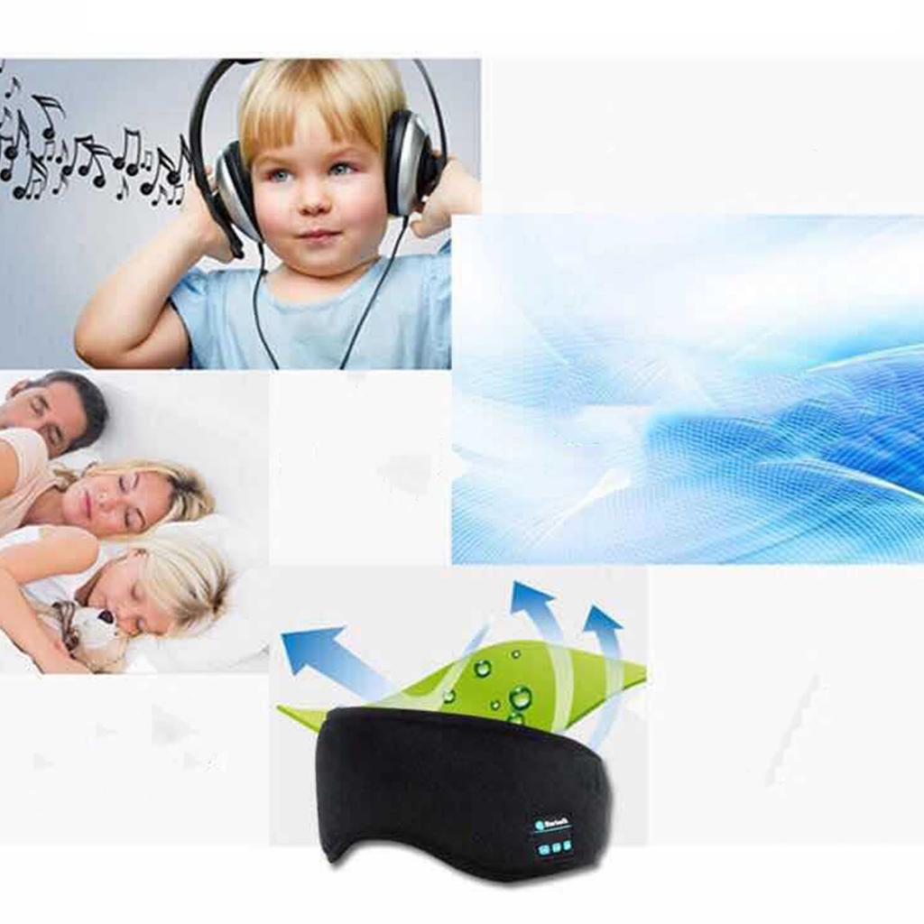 Умная беспроводная маска для глаз 5.0 Музыкальная Связь Светозащитная для