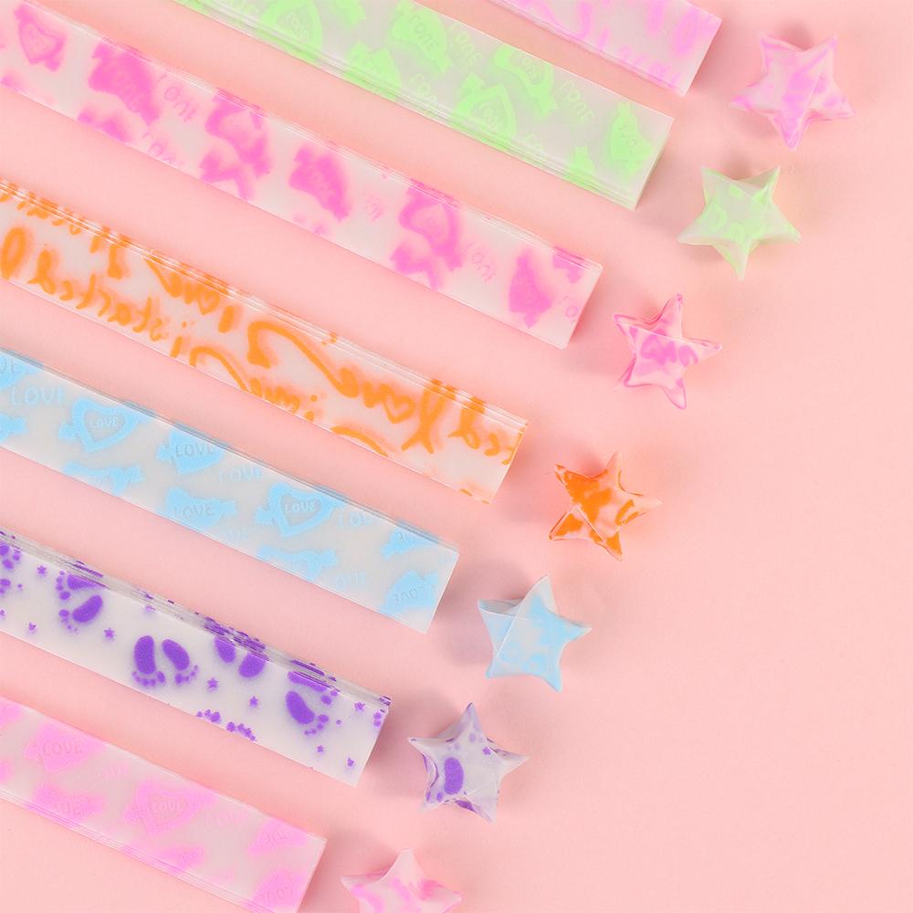 for Girl Glow In The Dark Lucky Star 210pcs Party Paper Strip DIY Luminous Star Paper Origami