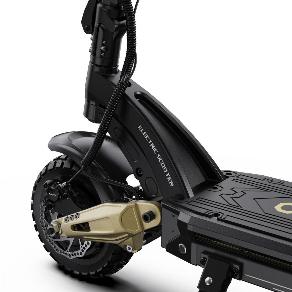 OOTD S30 Внедорожный электросамокат 2×1200 Вт, 52 В 23,4 Ач, Максимальная скорость 65 км/ч, Гидравлические тормоза, Поддержка приложения, с GPS-трекингом, IP54