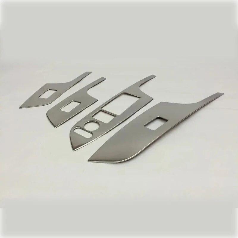 Inner Armrest Door Window Glass Lift Switch Button Panel Cover For Honda CR-V CRV 2012 2013 2014 2015 2016 Car Accessories