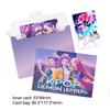 Аниме K-pop Охотники на демонов Saja Boys Аниме Периферийная фигурка Креативная карточка Lomo Слепая коробка Коллекционная карточка Поклонники Хэллоуин Игрушка Подарок
