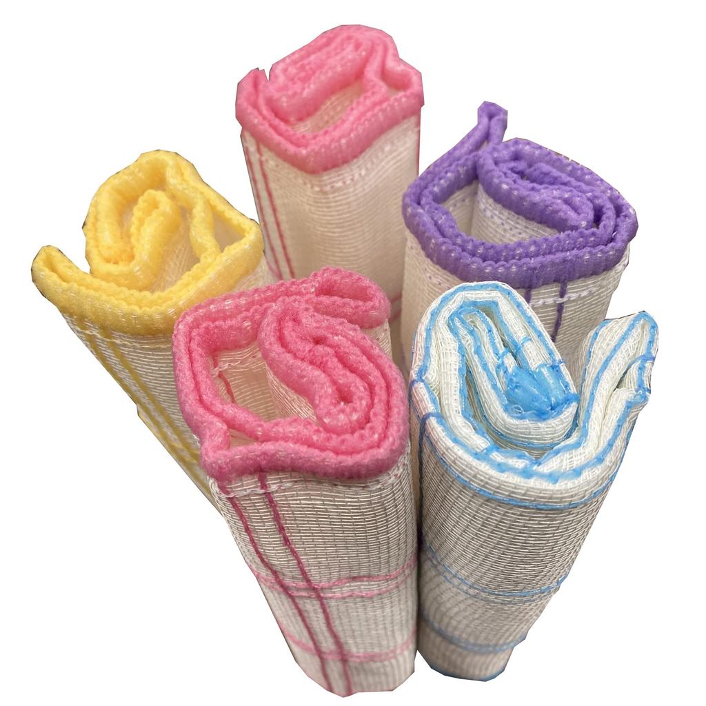 AISEN Colorful Highly Absorbent Table Dish 5 30 X 30cm KFS43 Towel, Pieces,