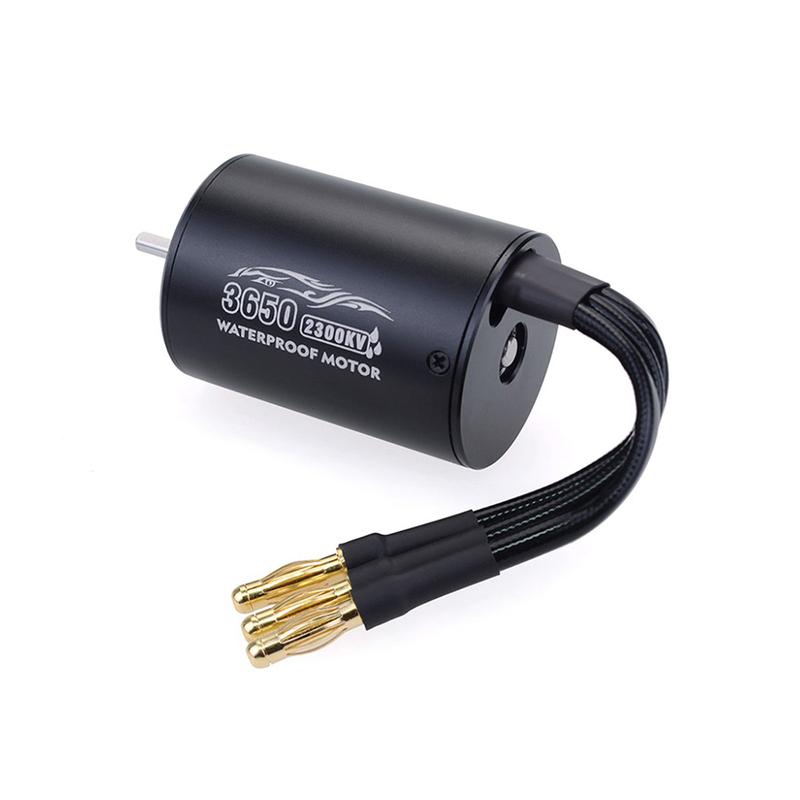 New Waterproof 3650 2300KV 3100KV 3900KV Brushless Motor 60A ESC for Tamiya Traxxas Slash Bandit Redcat 1/10 RC Car Truck Parts