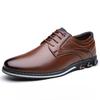 New Men's PU Leather Derby Shoes Big Size 38-53 Comfortable Breathable Lace Up Formal Casual Business Shoes Non-Slip Sneakers