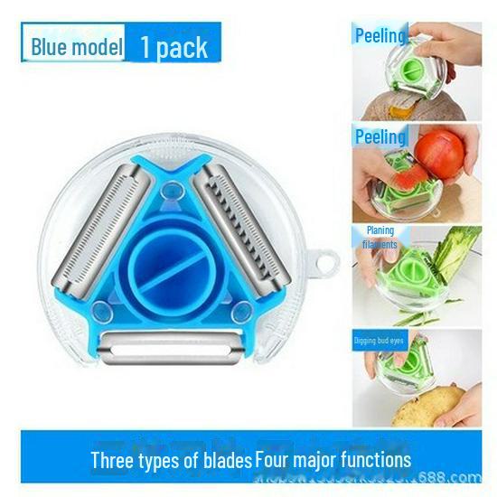 3-in-1 Multifunctional Peeling Knife: Potato, Apple, Kitchen Grater