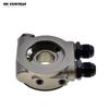 Car Modification Universal OIL COOLER FILTER SANDWICH PLATE THERMOSTAT ADAPTOR M20 X 1.5 3/4-16 UNF AN8/AN10 NPT1/8 Sensor Port