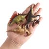 Oenux 12Pcs Jurassic Dinosaur Set Velociraptor Stegosaurus Spinosaurus T-Rex Model Action Figures Pvc Collection Kids Toy Gift