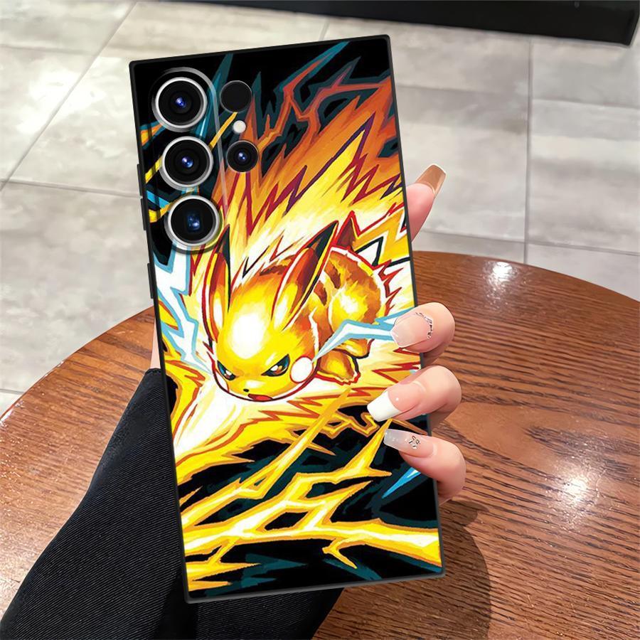 Милый чехол Pokemon Pikachu для Samsung Galaxy S26 S10 S9 S24 Plus S23 S20 S21 FE S25 Ultra Note 20 Ultra 8 9 10 Funda Чехол для телефона