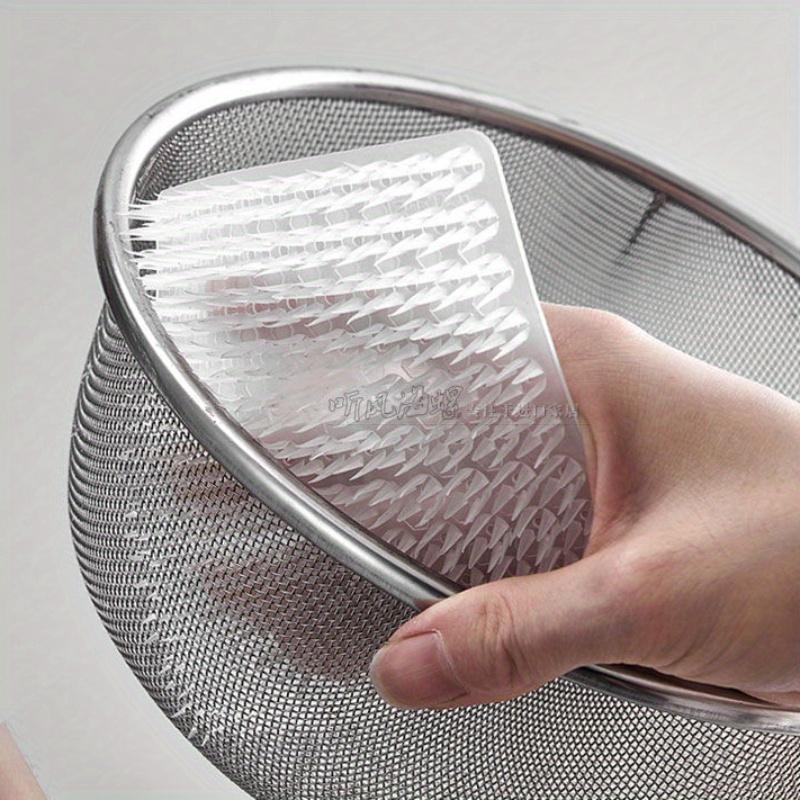 Мягкая щетина для кухни - многоразовая и прочная пластиковая щетка для мытья посуды, подходит для кастрюль, сковородок, кухонных щеток, бытовых чистящих щеток