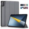 Чехол-обложка для Xiaomi Poco Pad M1 12,1 дюйма 2025, трехскладной, из ПУ-кожи, с подставкой, магнитная оболочка для планшета, Funda для Poco Pad M1, умный чехол