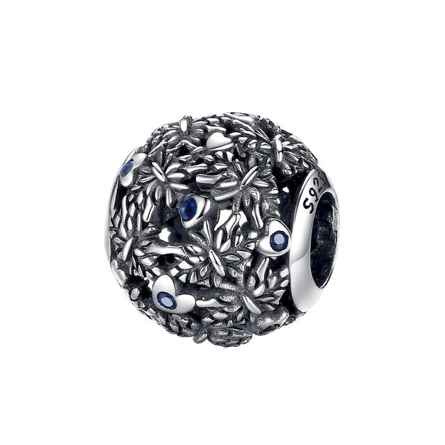 Стерлингового Серебра 925 пробы Love You Mom с двойным сердцем, висячие бусины с разрезом, подходят для оригинального модного браслета, сделай сам, для женщин, ювелирные изделия, подарок