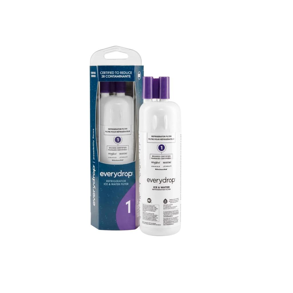 Whirlpool Ice and Water Refrigerator Filter 1, EDR1RXD1, Single-Pack