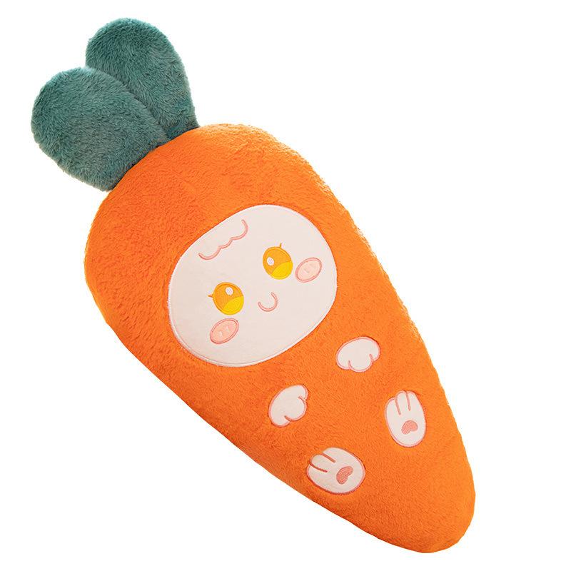 Морковь Подушка Милый Редис Кролик Плюшевая Игрушка Кукла Девочка Кровать Сон Обнимать Длинная Подушка