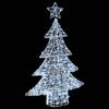 Christmas Tree with 100 Cold White LEDs 120 cm Acrylic
