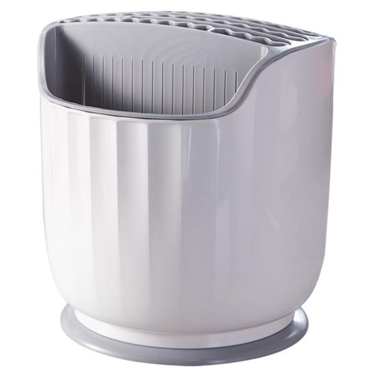 Стойка для хранения столовых приборов, большая вместимость, вращение на 360 градусов, палочки для еды, вилки, ложки, контейнер для товаров для дома