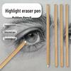 Стирательная ручка для эскизов, не оставляющая крошек, прочная: Легко стираемый художественный ластик для деталей для студентов