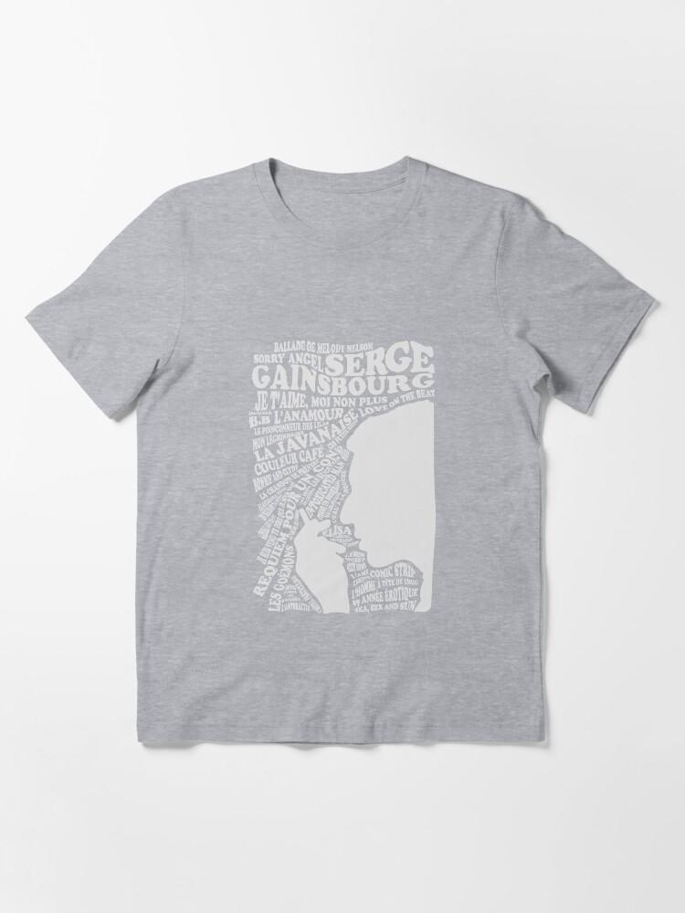 Serge Gainsbourg Serge Gainsbourg - Discography Essential T-Shirt