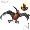 34style Prehistoric Dinosaurs World Pterodactyl Tyrannosaurus Animals Model Action Figures PVC Dinosaur Mouth Can Open and Close For Kids Gift